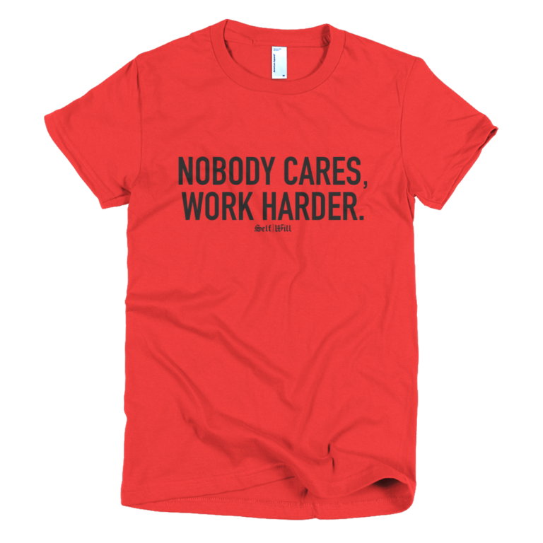 'Nobody Cares' Women's T-Shirt