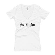 Load image into Gallery viewer, &#39;Self|Will Logo&#39; Women&#39;s V-Neck

