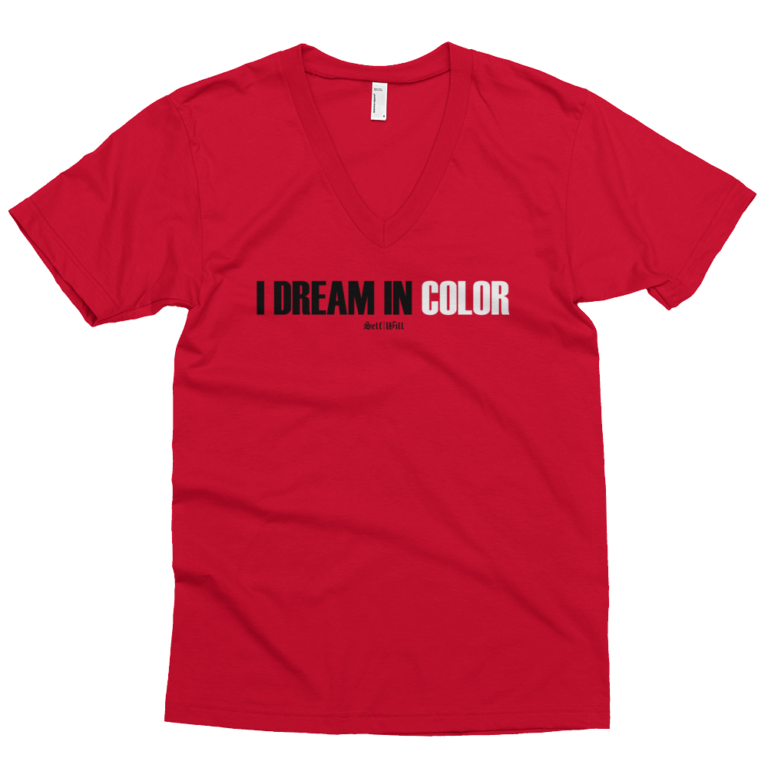 'I Dream In Color' Men's V-Neck