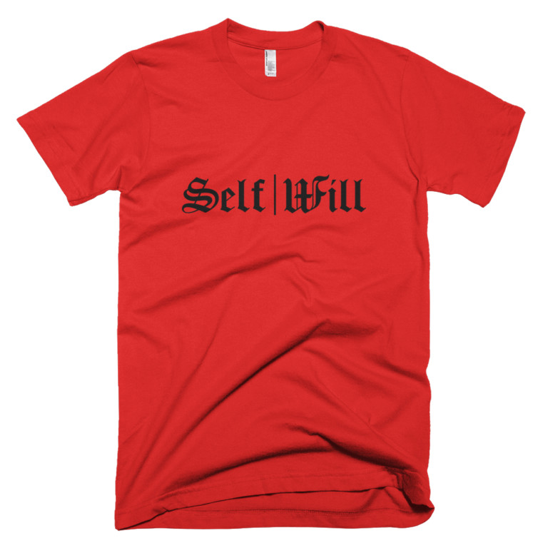 'Self|Will Logo' Men's T-Shirt